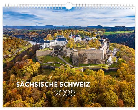 Peter Schubert: Kalender Sächsische Schweiz 2025, Kalender