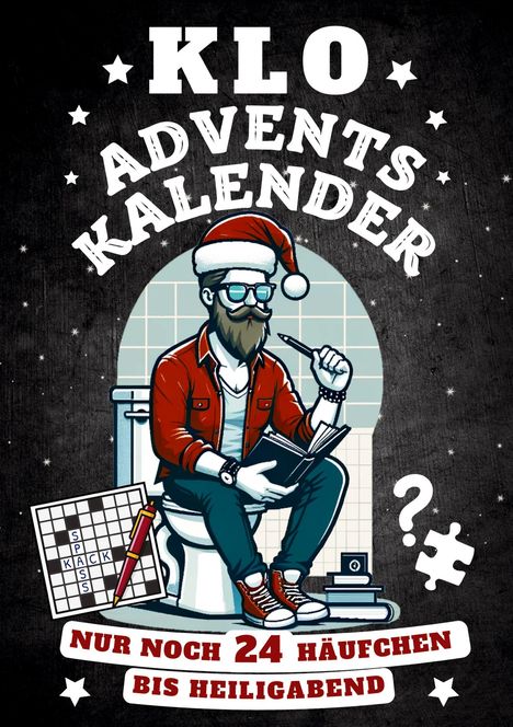 Gans Fräch: Klo Adventskalender, Buch