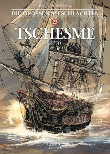 Jean-Yves Delitte: Die Großen Seeschlachten / Tschesme - 1770, Buch