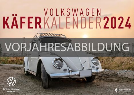 Volkswagen Käfer 2025 70 x 50 cm, Kalender