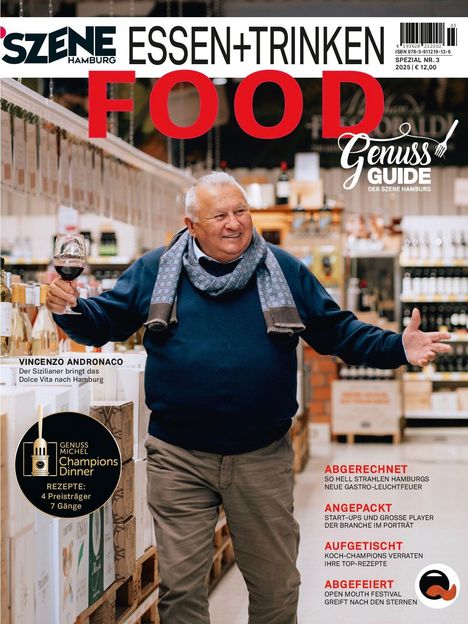 SZENE HAMBURG ESSEN + TRINKEN FOOD 2025/2026, Buch