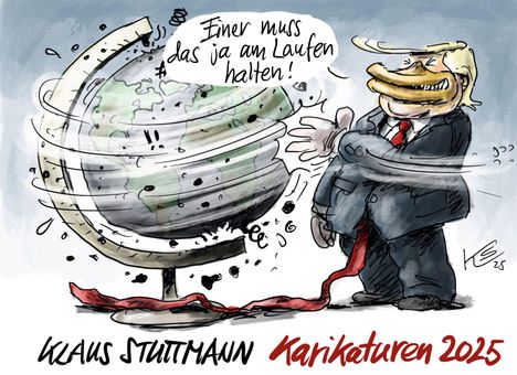 Klaus Stuttmann: Stuttmann Karikaturen 2025, Buch