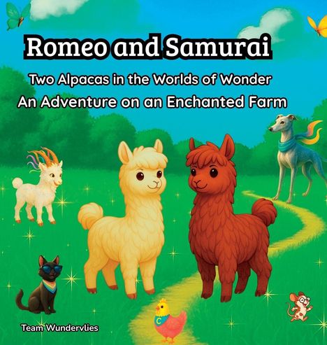 Team Wundervlies: Romeo and Samurai - Two Alpacas in the Worlds of Wonder, Buch