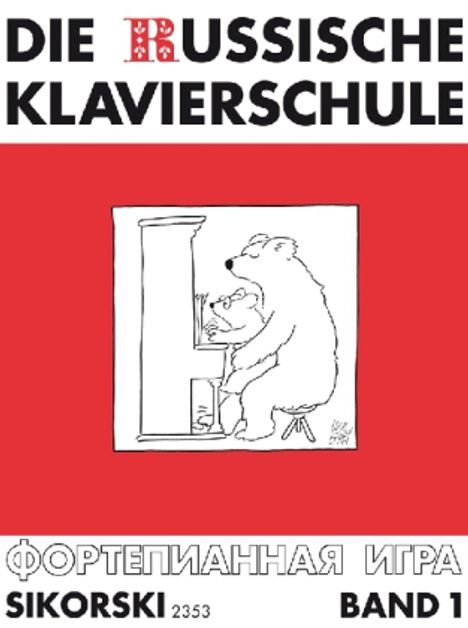 Die Russische Klavierschule 1, Noten