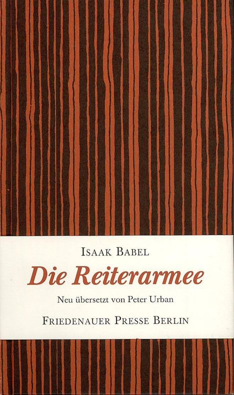 Isaak Babel: Die Reiterarmee, Buch