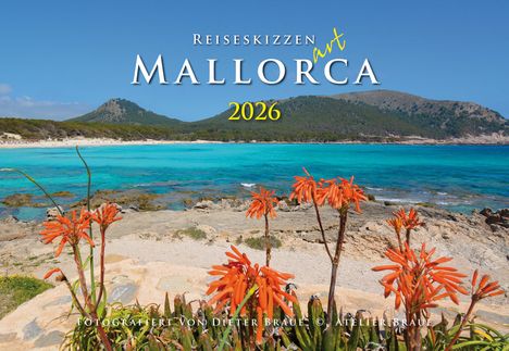 Dieter Braue: Reiseskizzen Mallorca 2026 ART, Kalender