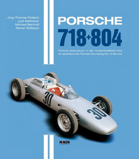 Jörg Thomas Födisch: Porsche 718 + 804, Buch