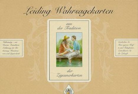 Hildegard Leiding-Heinz: Leiding Wahrsagekarten Set, Buch