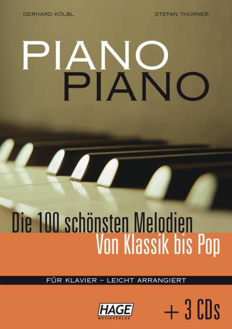 Kölbl: Piano Piano/Inkl. 3 CDs, Noten