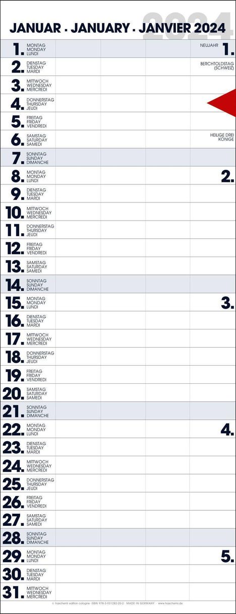 Baback Haschemi: Streifenplaner – Familienplaner 2023, Kalender