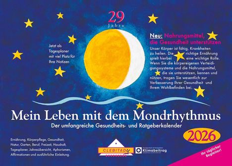 Edith Stadig: Mein Leben mit dem Mondrhythmus 2026, Kalender