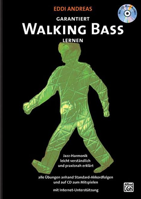 Garantiert Walking Bass lernen. Mit CD, Noten