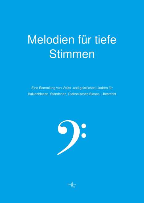 Wolfgang Gerts: Melodien für tiefe Stimmen - Blasinstrumente, Buch