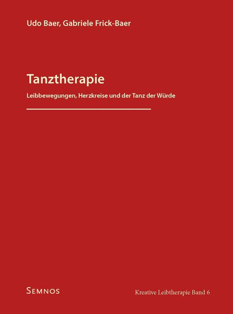 Udo Baer: Tanztherapie, Buch