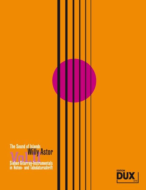 Willy Astor: The Sound of Islands Band 2, Noten
