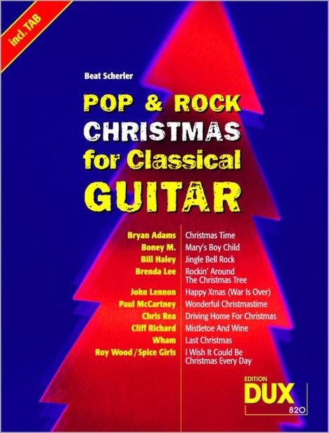 Beat Scherler: Pop &amp; Rock Christmas, Buch