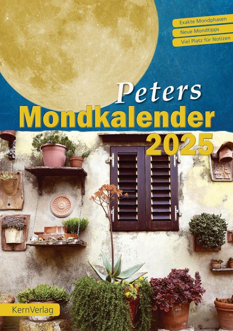 Peter Kern: Peters Mondkalender 2025, Kalender