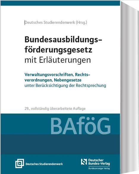 Bundesausbildungsförderungsgesetz mit Erläuterungen (BAföG), Buch