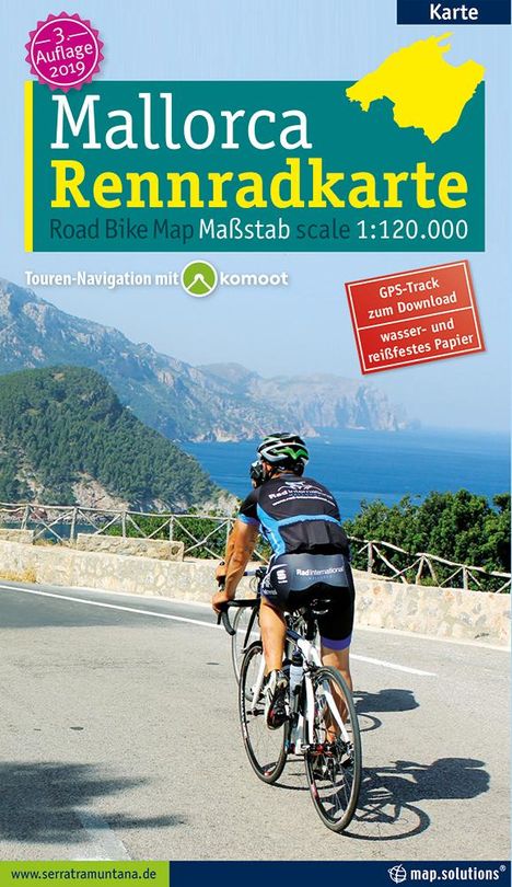 Rennradkarte Mallorca, Karten