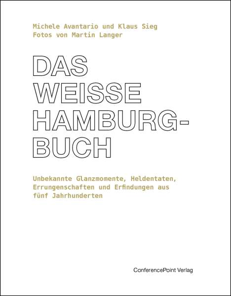 Michele Avantario: Das weiße Hamburg-Buch, Buch