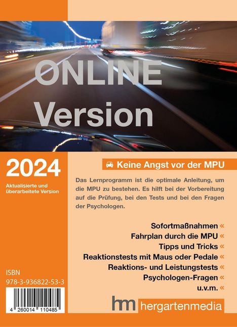 Keine Angst vor der MPU 2024, Buch