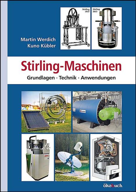 Martin Werdich: Stirling-Maschinen, Buch