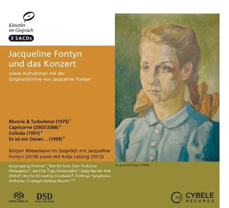 Mirjam Wiesemann: Jacqueline Fontyn und das Konzert, 3 Audio-CDs, CD