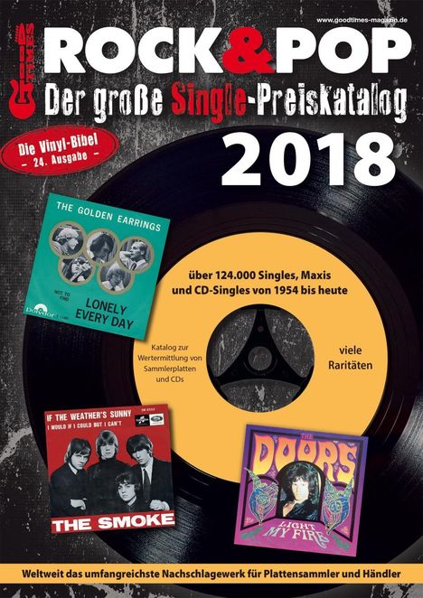 Martin Reichold: Der große Rock &amp; Pop Single Preiskatalog 2018, Buch