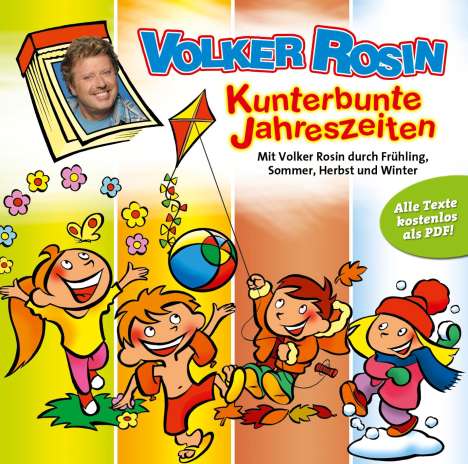 Volker Rosin: Kunterbunte Jahreszeiten, CD