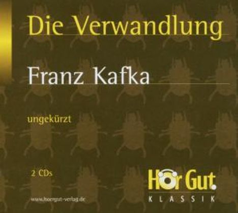 Franz Kafka: Die Verwandlung. 2 CDs, 2 CDs