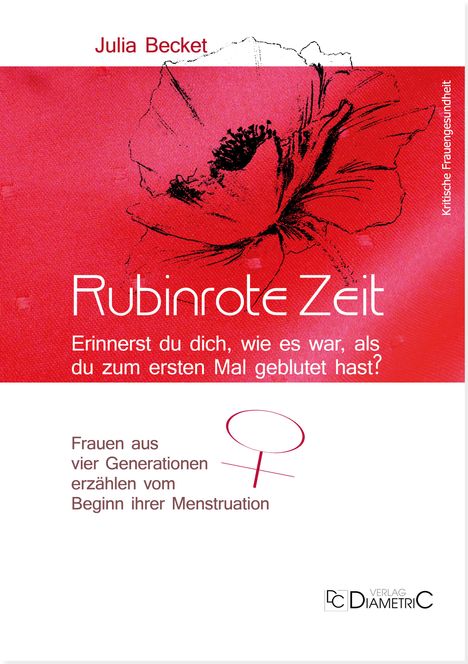 Rubinrote Zeit: Erinnerst du dich, wie es war, als du zum ersten Mal geblutet hast?, Buch