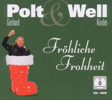 Gerhard Polt: Fröhliche Frohheit, 1 CD und 1 DVD