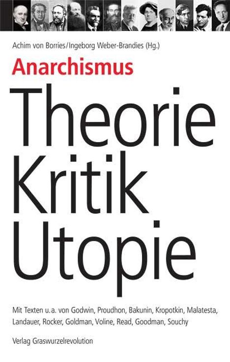 Anarchismus – Theorie, Kritik, Utopie, Buch