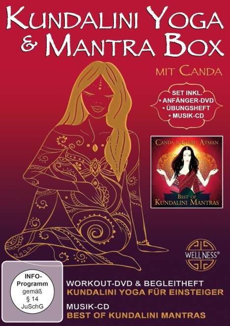 Kundalini Yoga &amp; Mantra Box, 1 DVD und 1 CD