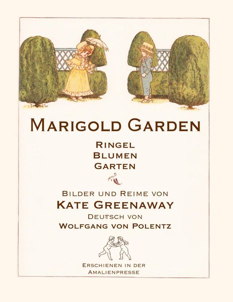 Kate Greenaway: Marigold Garden / RingelBlumenGarten, Buch
