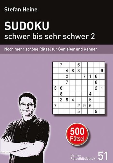 SUDOKU - schwer bis sehr schwer 2, Buch