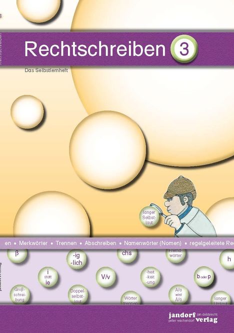 Jan Debbrecht: Rechtschreiben 3, Buch