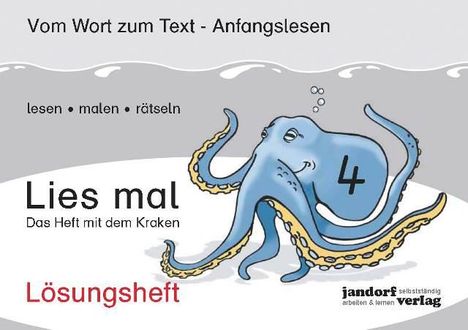 Peter Wachendorf: Lies mal 4 - Das Heft mit dem Kraken. Lösungsheft, Buch