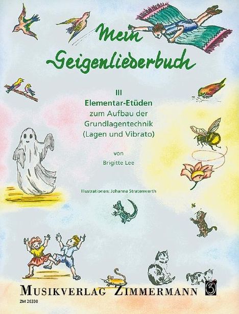 Brigitte Lee: Geigenliederbuch 3, Buch