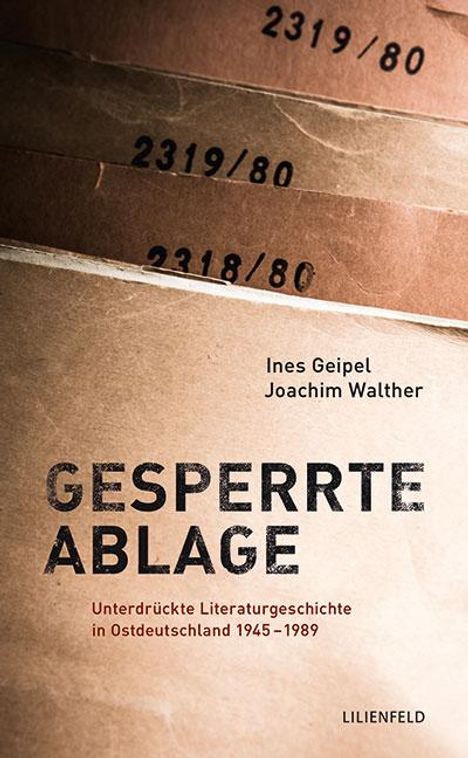 Ines Geipel: Gesperrte Ablage, Buch