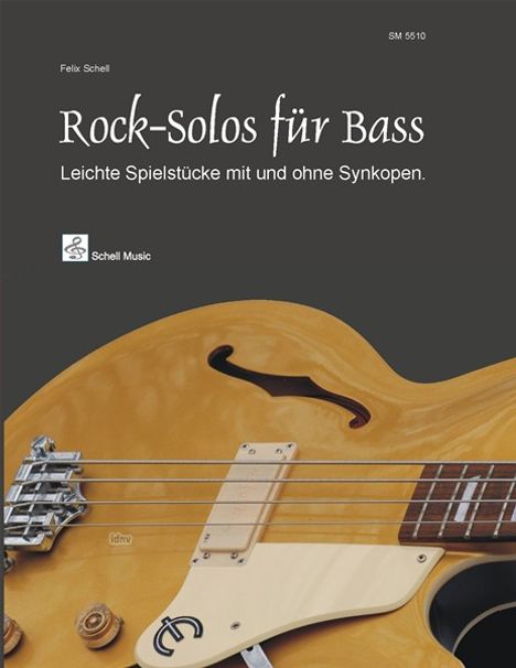 Rock Solos für Bass, Noten