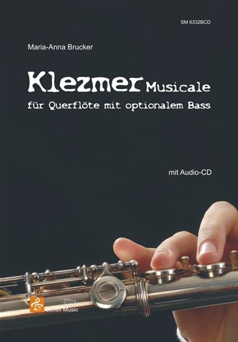 Klezmer Musicale, für Querflöte m. optionalem Bass, m. Audio-CD, Noten