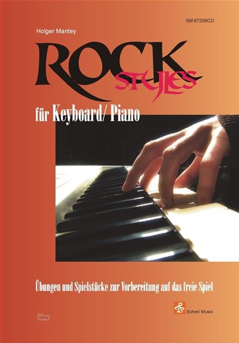 Rock Styles für Keyboard/ Piano, m. Audio-CD, Noten