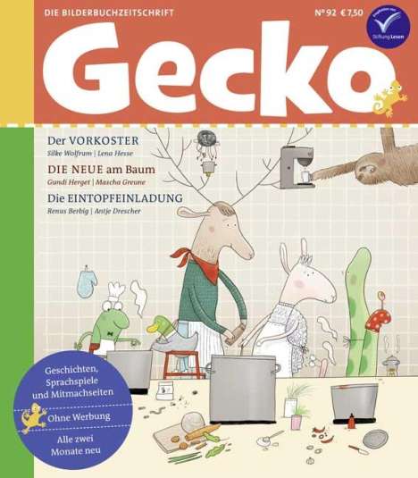 Silke Wolfrum: Gecko Kinderzeitschrift Band 92, Buch