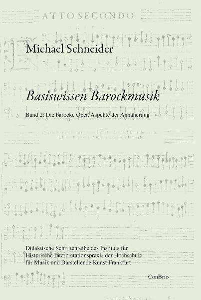 Michael Schneider: Basiswissen Barockmusik, Buch