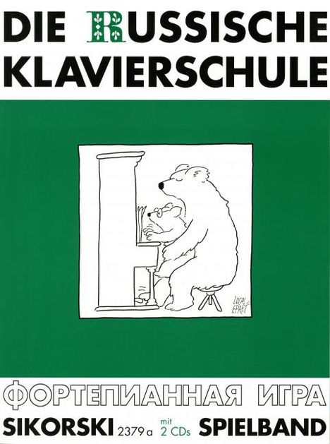 Die Russische Klavierschule, Noten