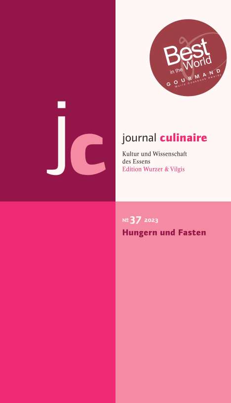 journal culinaire. Kultur und Wissenschaft des Essens, Buch