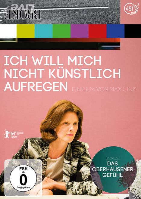 Ich will mich nicht künstlich aufregen, DVD