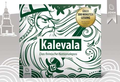 Elias Lönnrot: Kalevala. Das finnische Nationalepos, CD