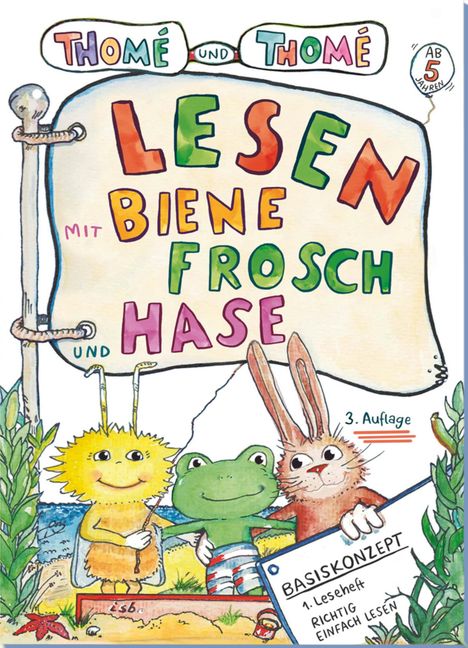 Günther Thomé: Lesen mit Biene, Frosch und Hase, Buch